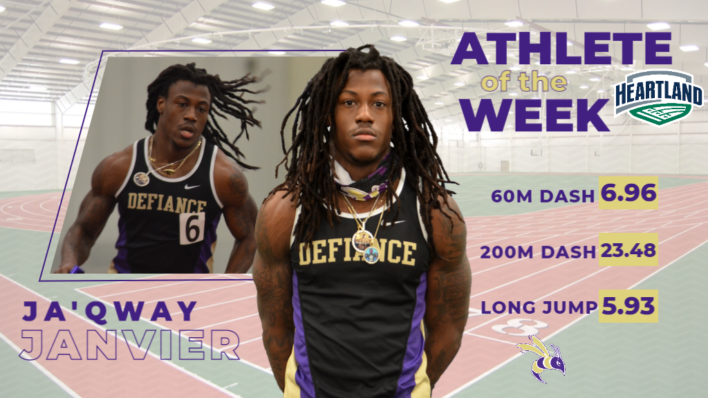 Janvier Named HCAC Track Athlete of the Week
