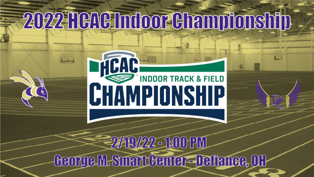 Track and Field to Host 2022 HCAC Indoor Track and Field Championships