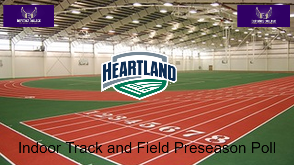 Women Seventh, Men Eighth in Preseason Indoor Track and Field Poll