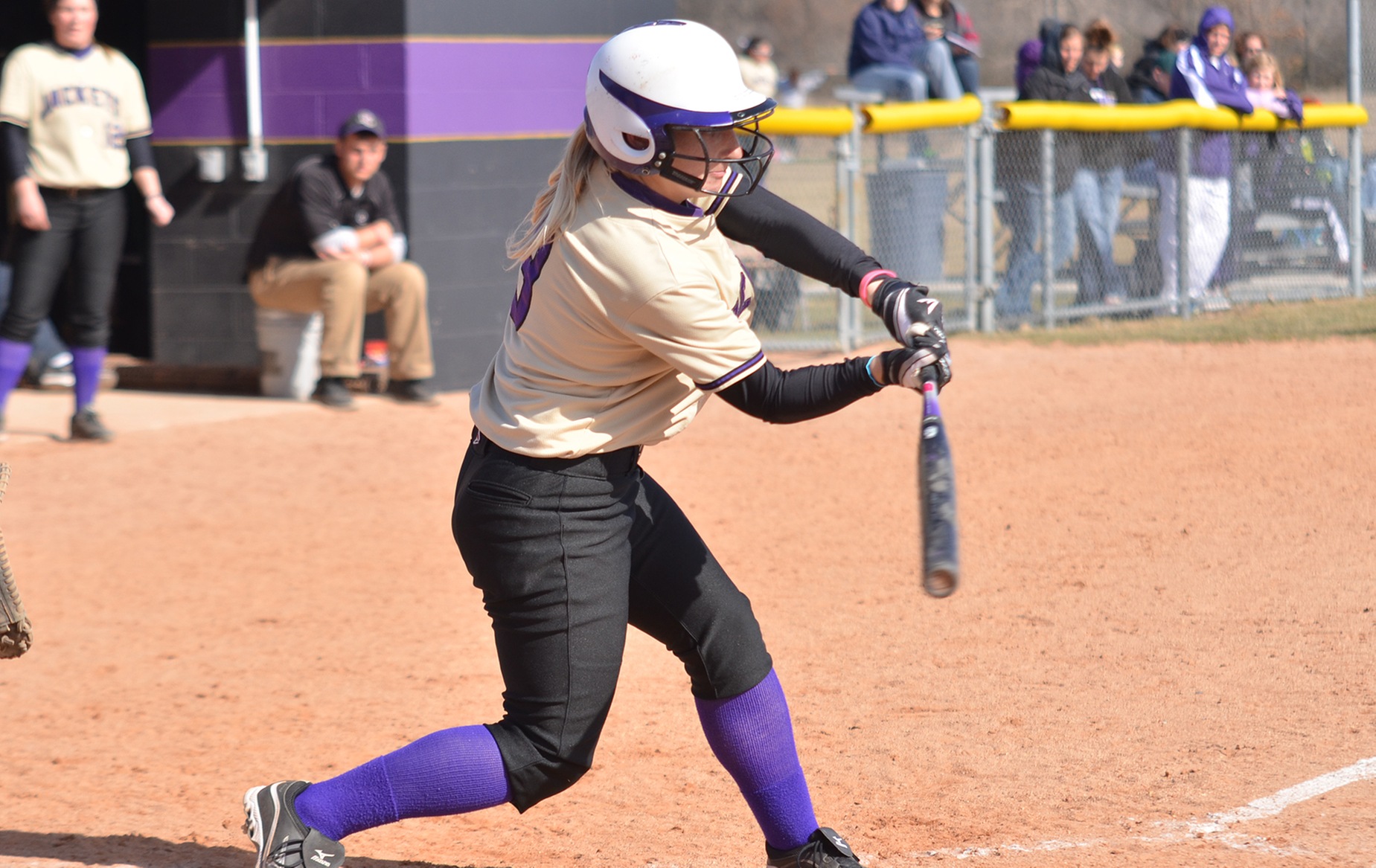Jackets Softball Tops Mount with Sunday Sweep