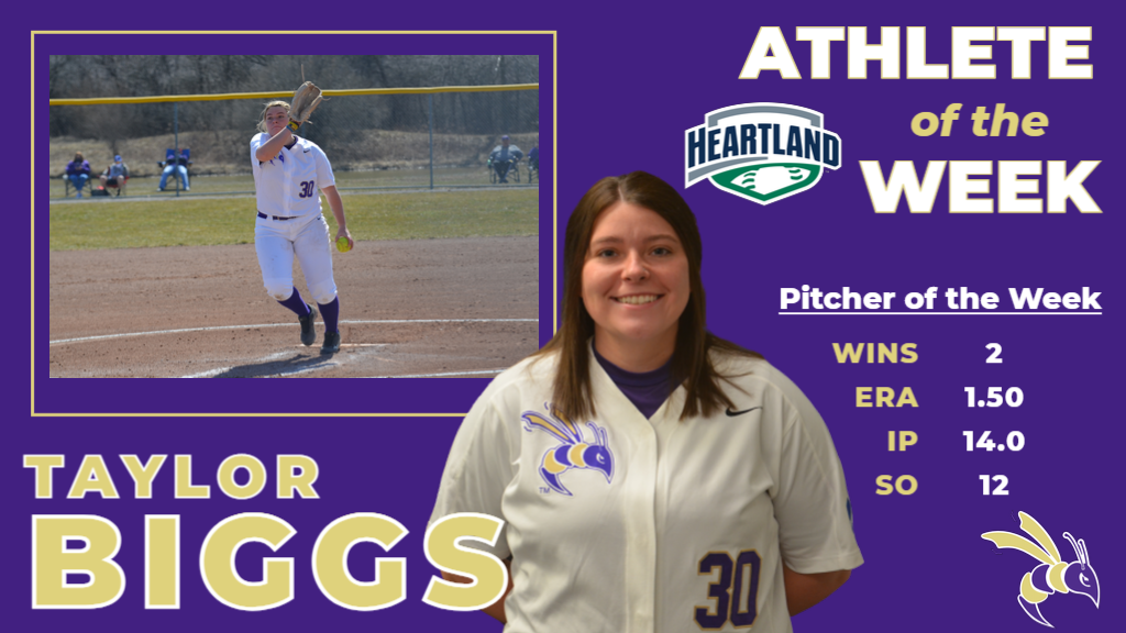 Biggs named HCAC Pitcher of the Week
