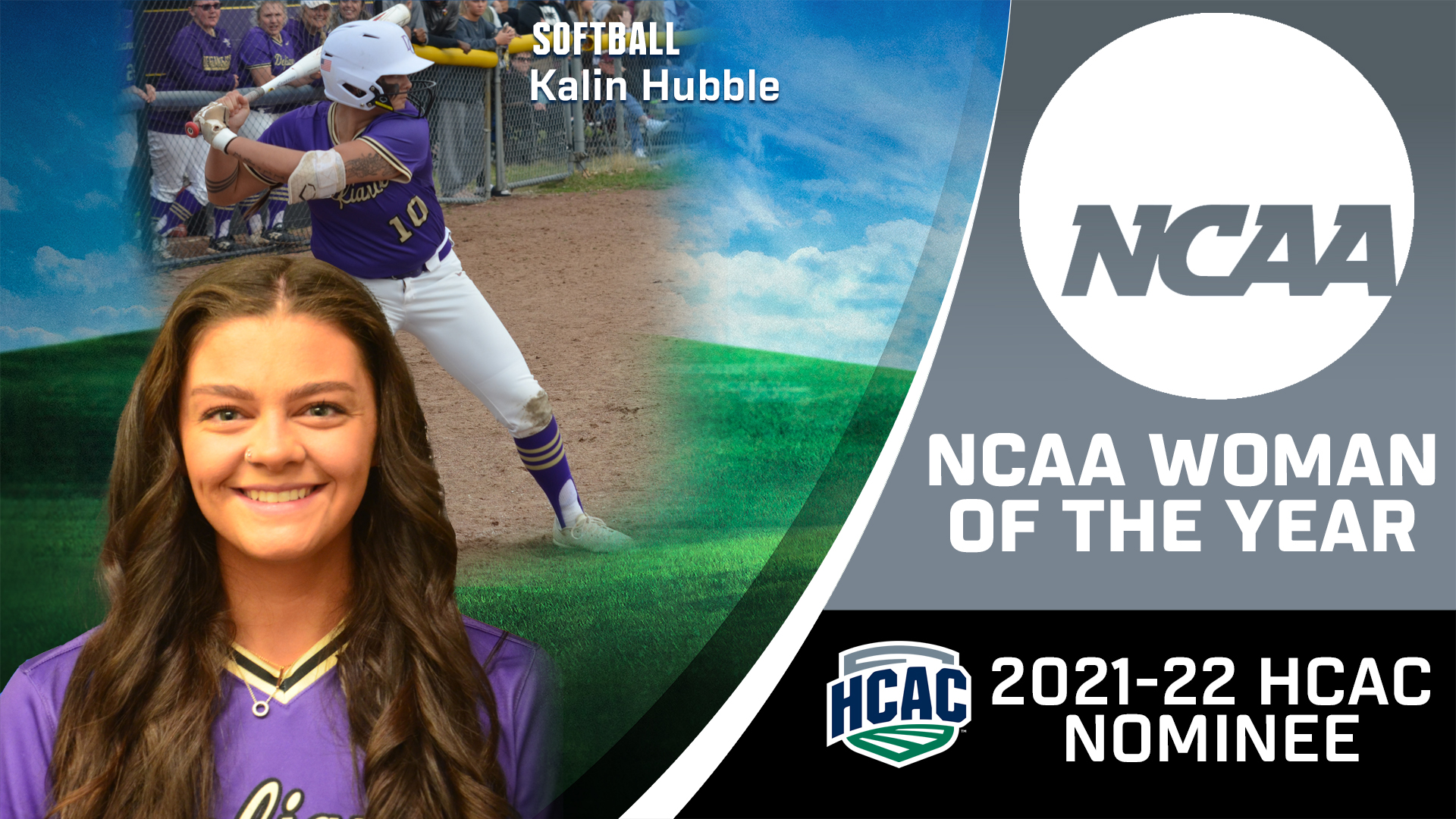 Hubble named the 2021-22 HCAC Nominee for the NCAA Woman of the Year
