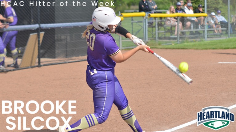 Silcox named HCAC Hitter of the Week