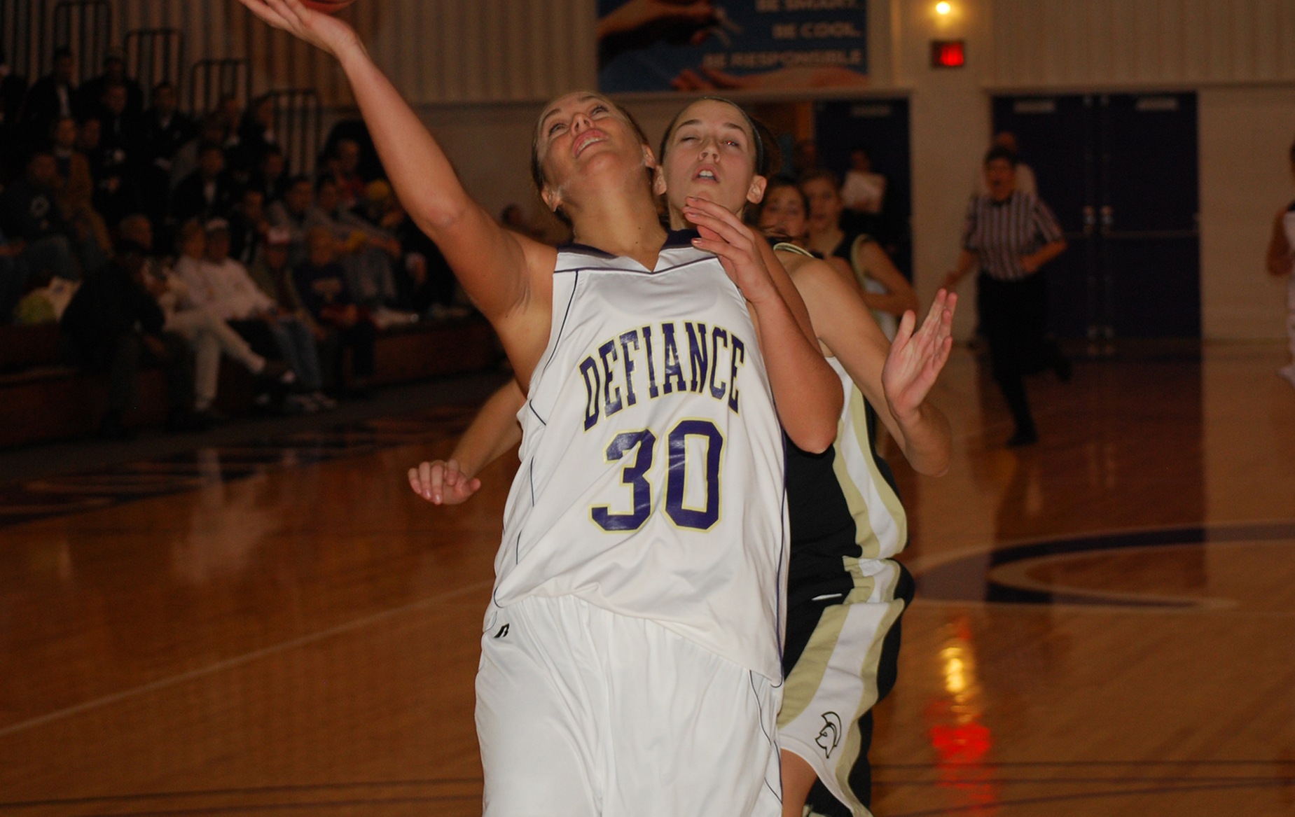 Defiance Rides Defense to First Conference Victory
