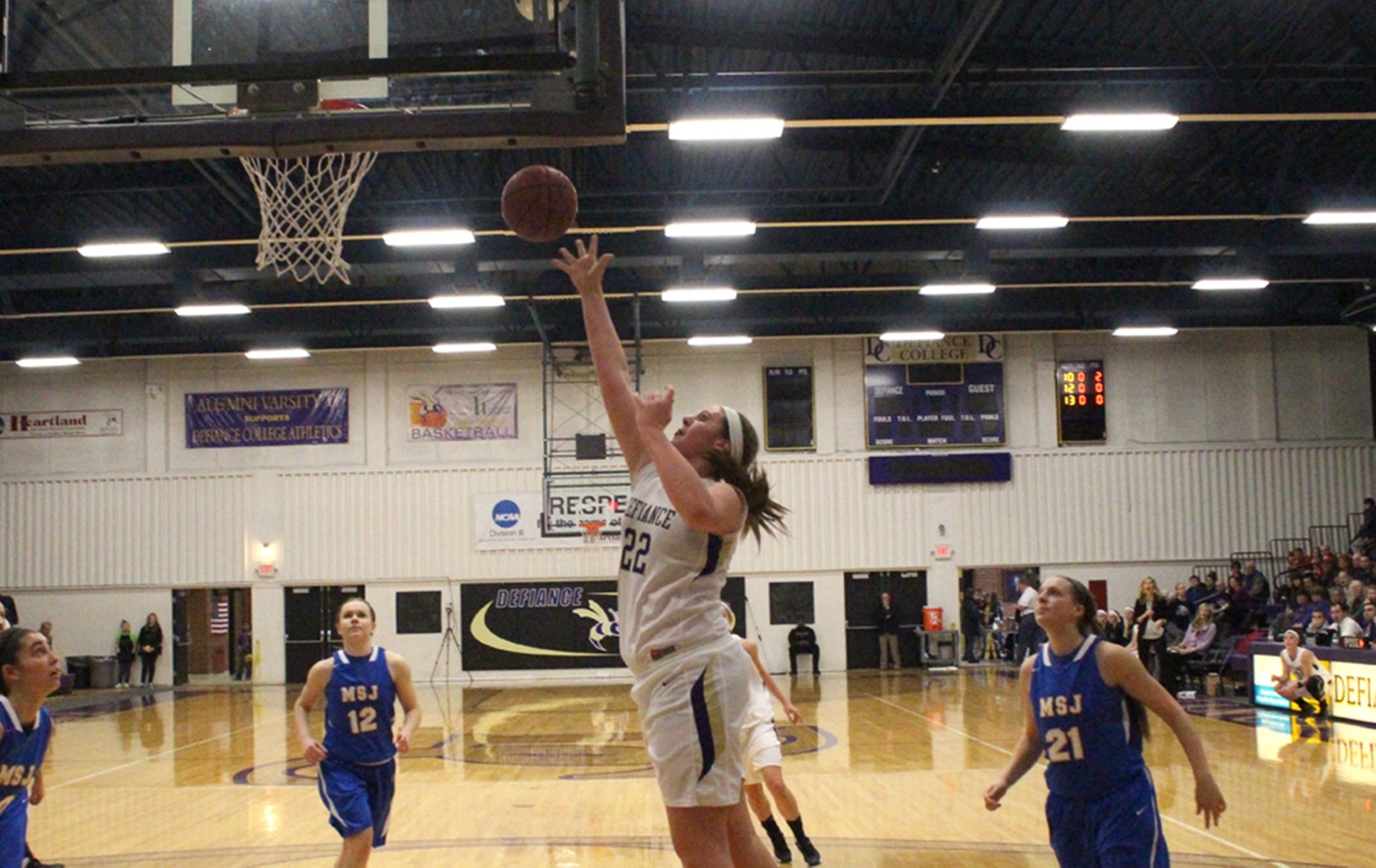 Tietje's Big Game Leads Lady Jackets to Home Win Over Lions