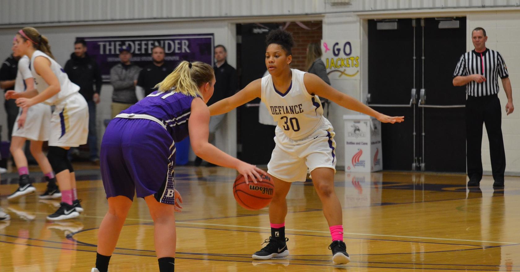 Women's Basketball Struggles in Match-up with Bluffton