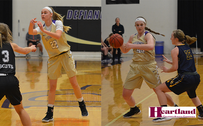 Ervin and Lee Claim All-HCAC Honors