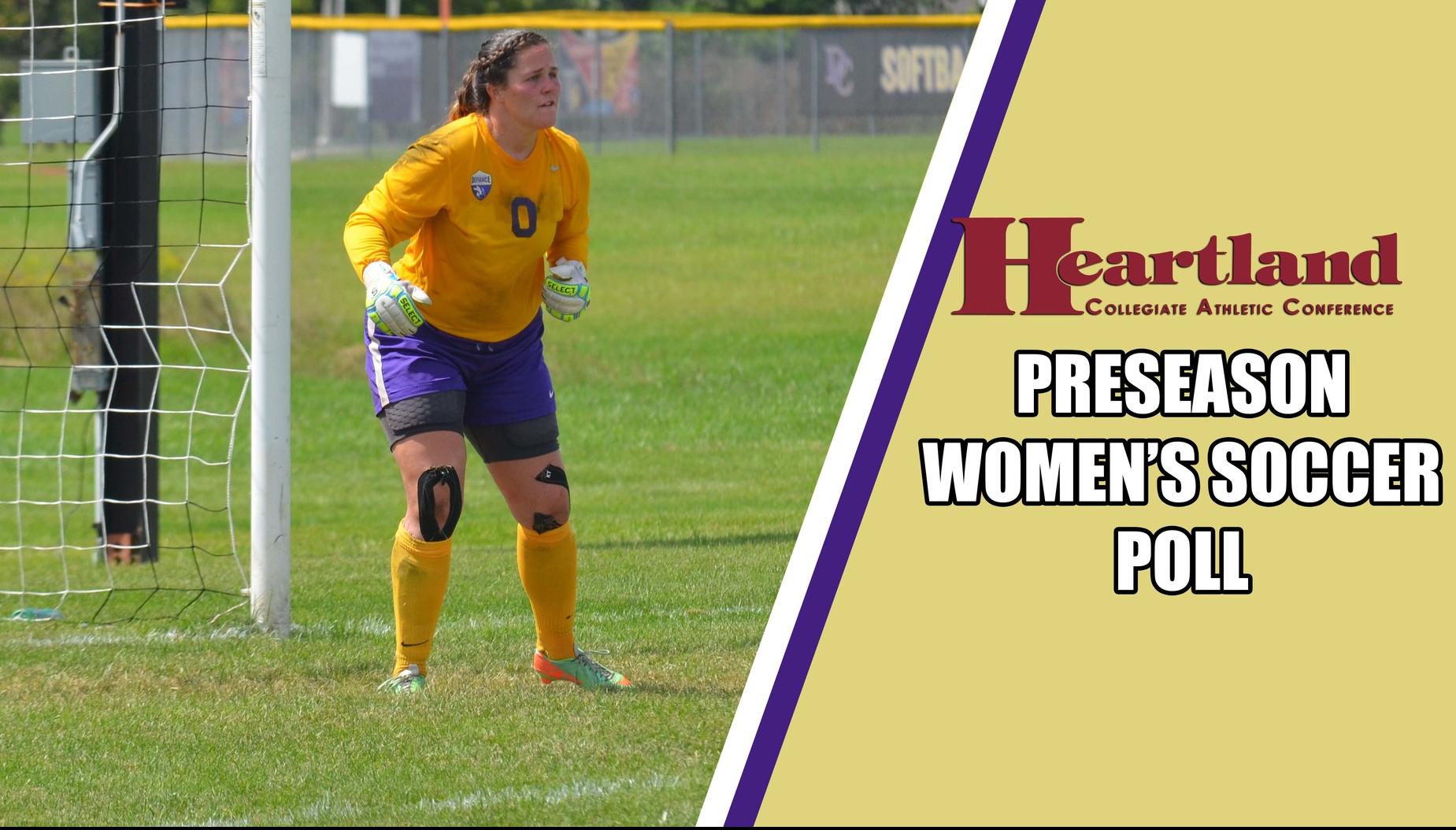 HCAC Announces Women's Soccer Preseason Poll