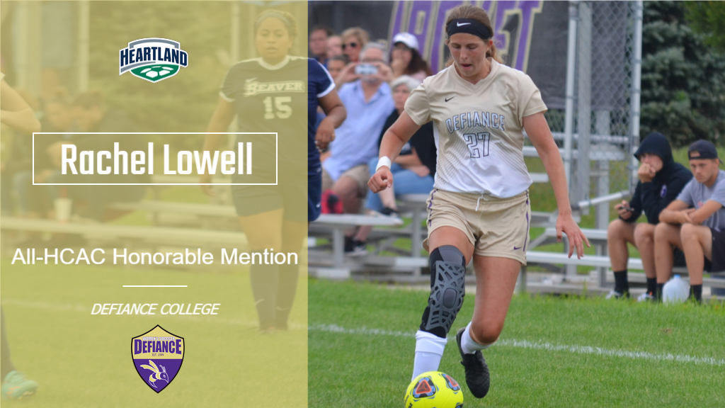 Lowell earns All-HCAC Honorable Mention nod
