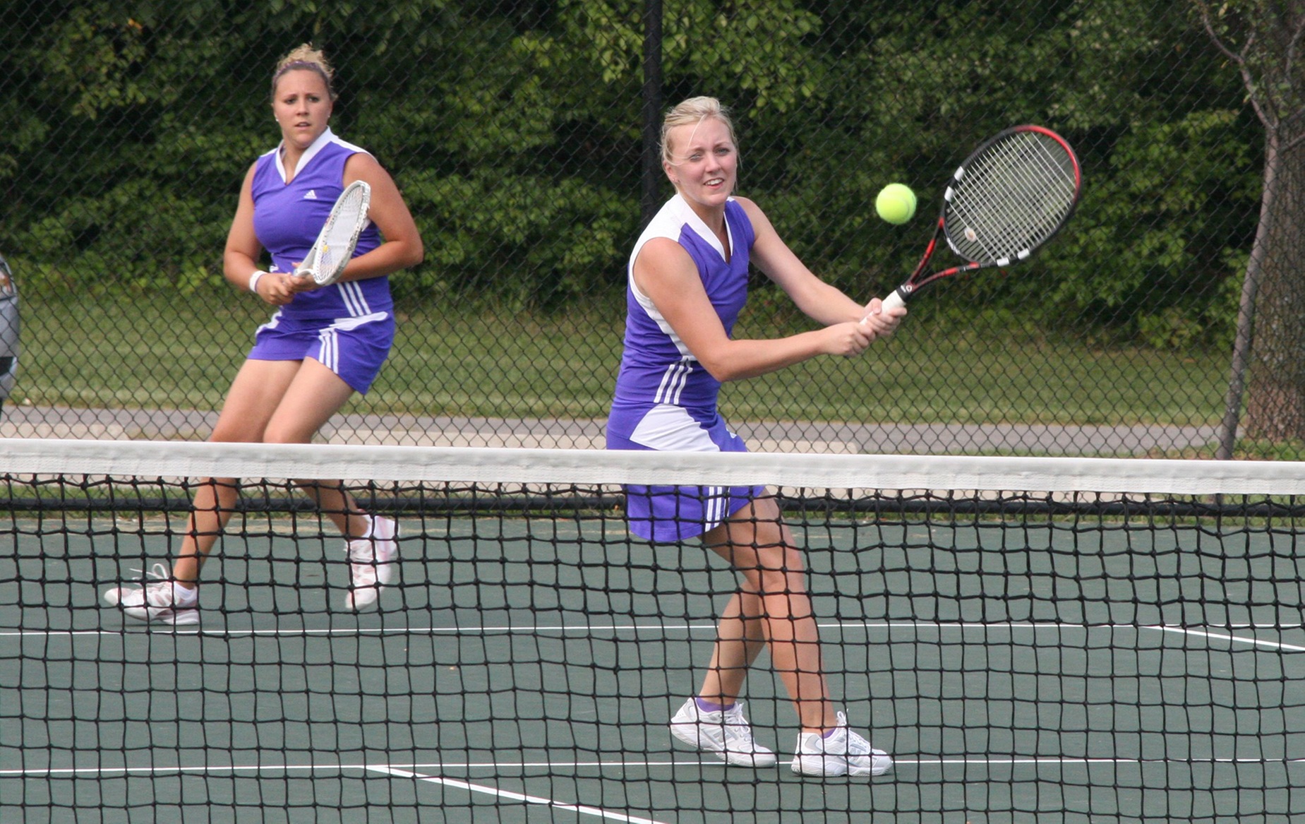 DC Duo Wins in No. 1 Doubles Action, Jackets Fall to Goshen