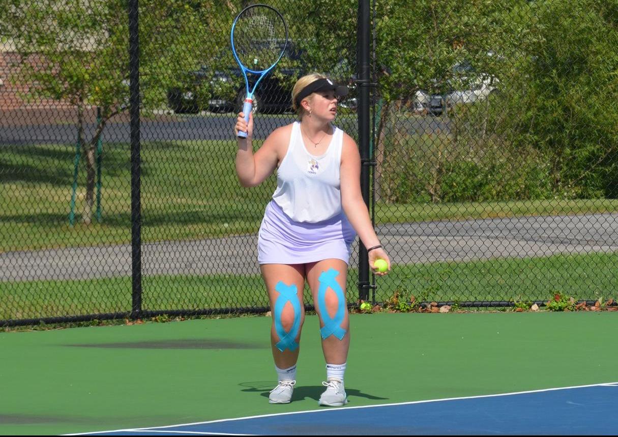 Women's Tennis Topped by Panthers in HCAC Affair