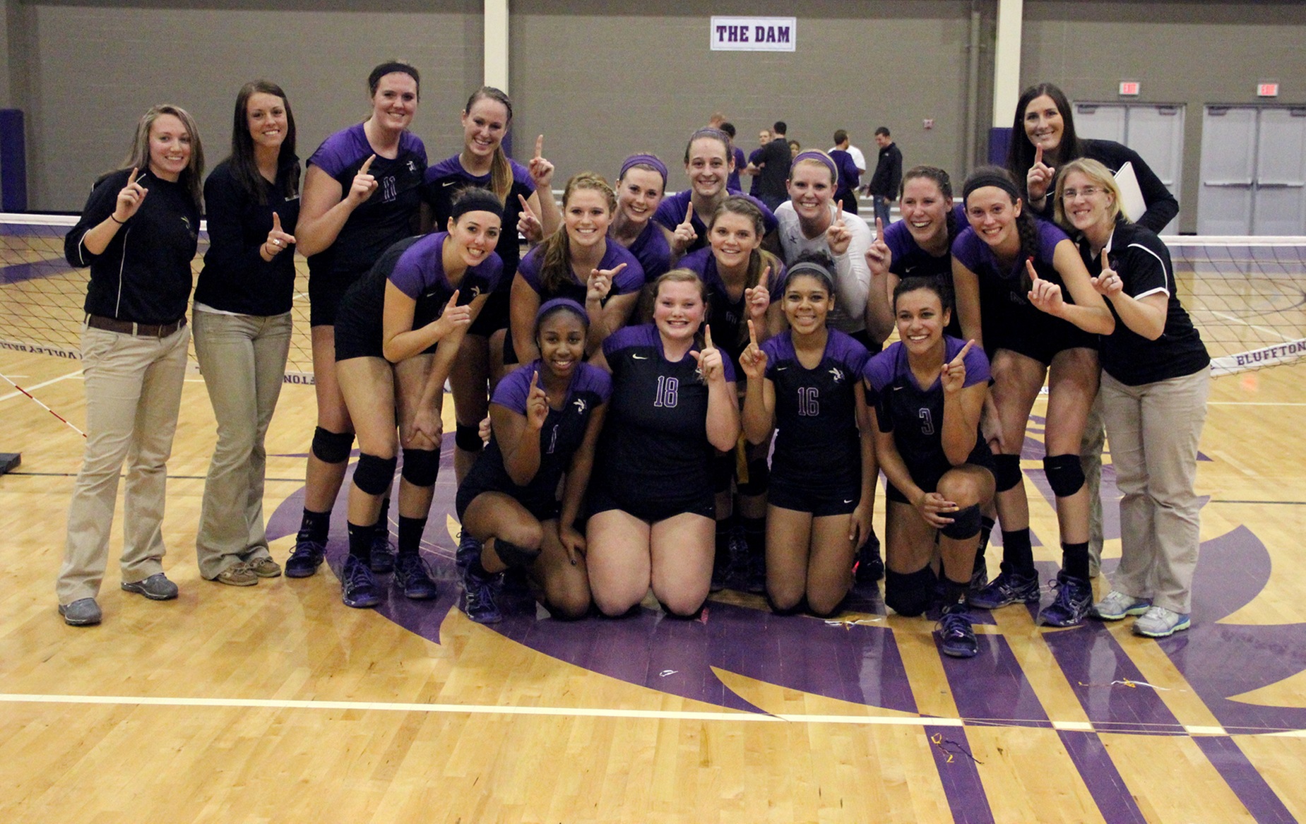 DC bounces Beavers to clinch first conference title for volleyball