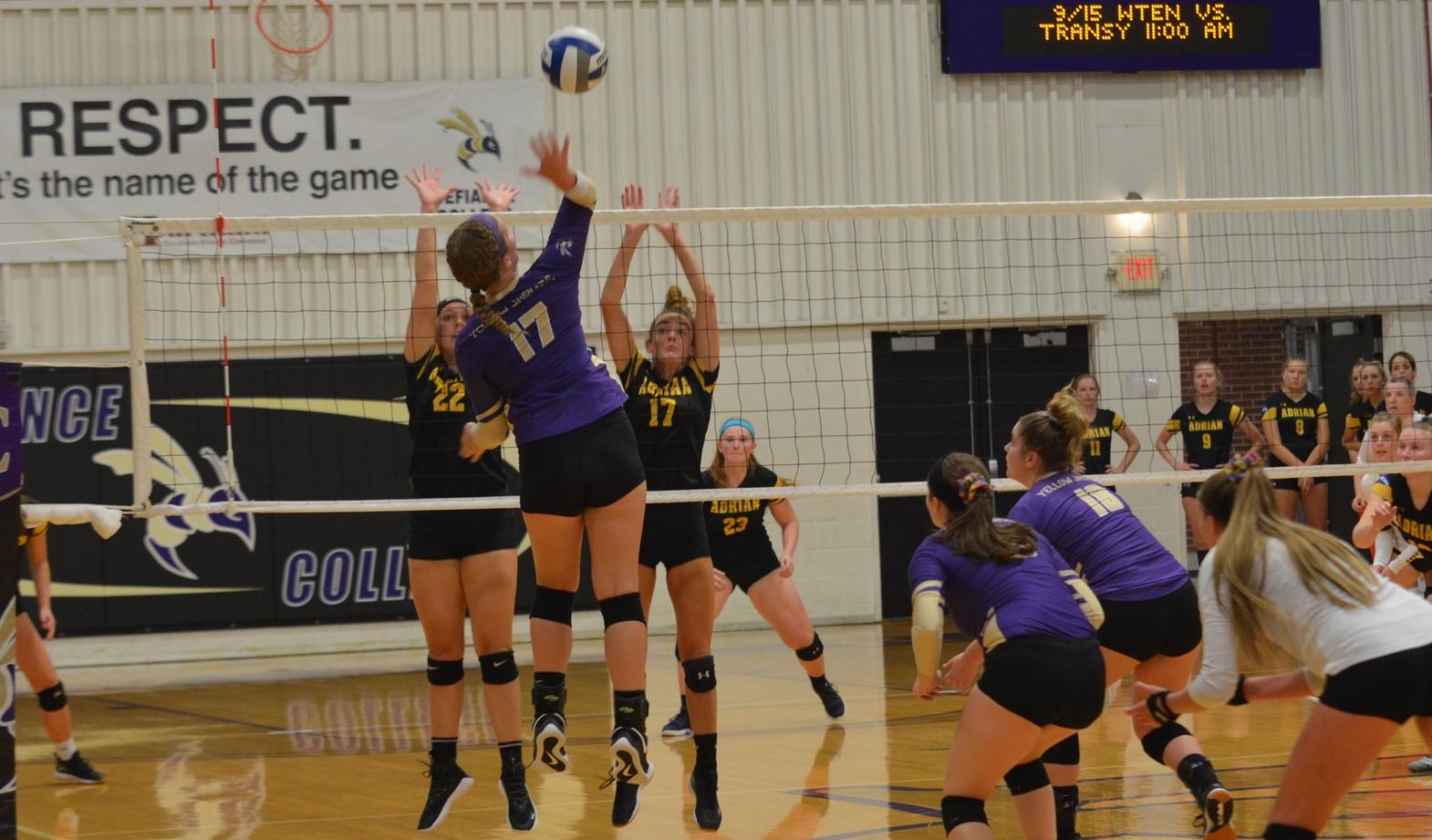 Volleyball Collects Victory in Home Opener