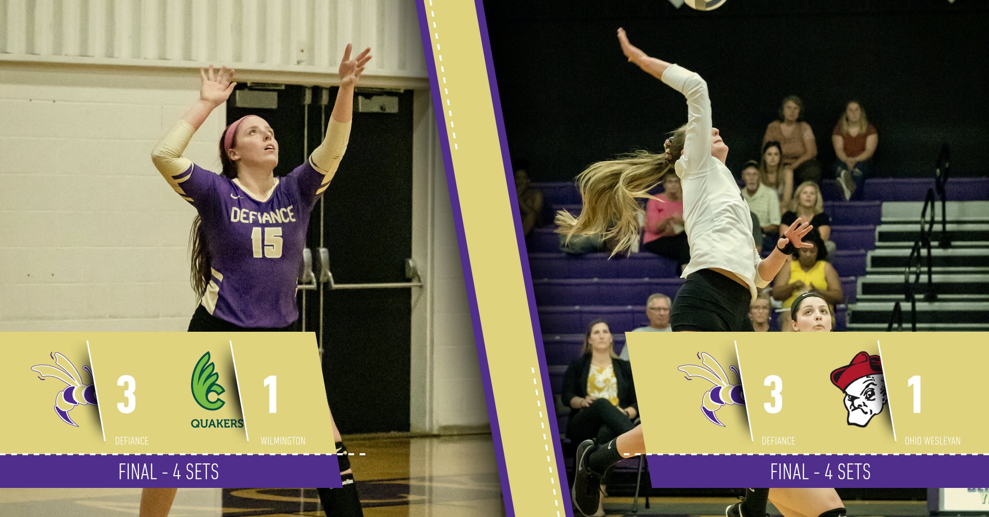 Volleyball Soars to 2-0 Saturday