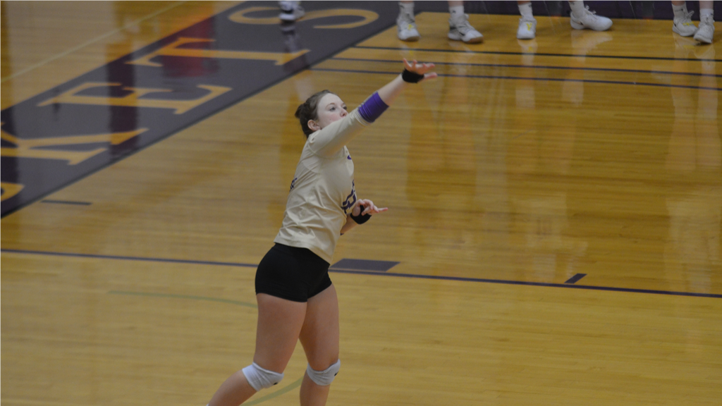 Volleyball stumbles in road contest with Manchester
