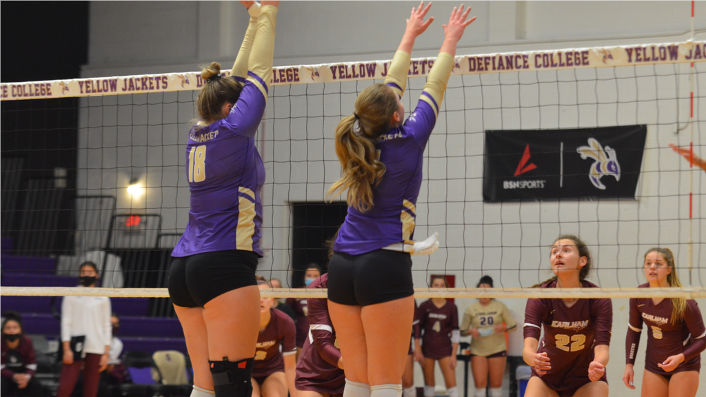 Volleyball suffers home loss to Earlham