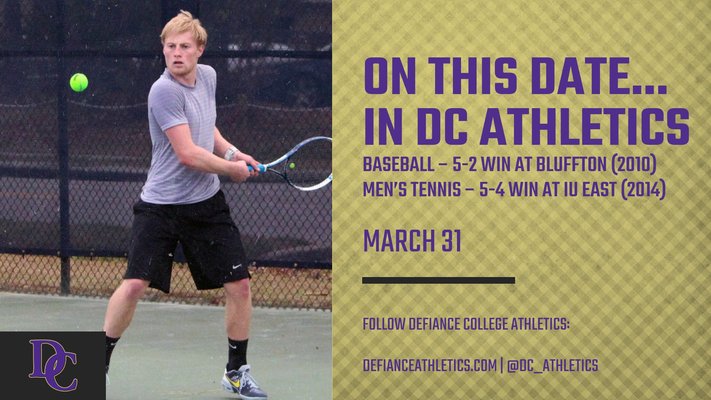 ON THIS DATE (3/31) in DC Athletics