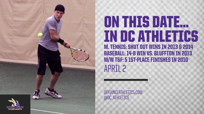 ON THIS DATE (4/2) in DC Athletics