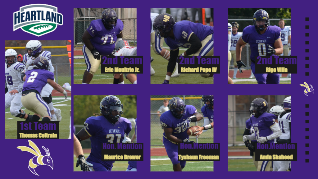 Football lands seven on All-HCAC Teams