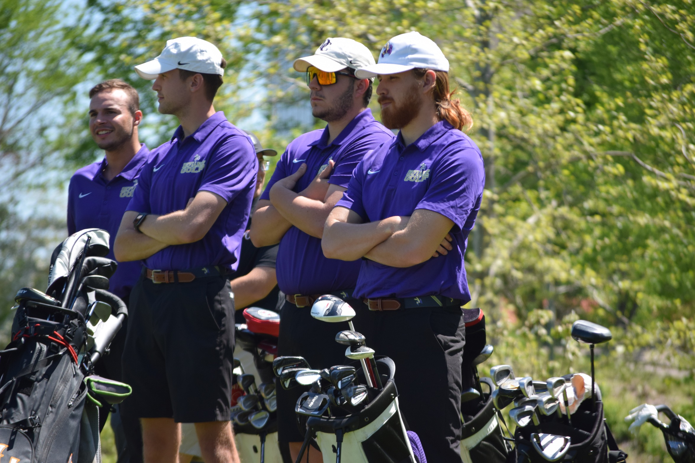 Men's golf improves over second day at HCAC Championships