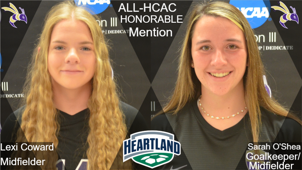 Coward and O'Shea named All-Conference Honorable Mention