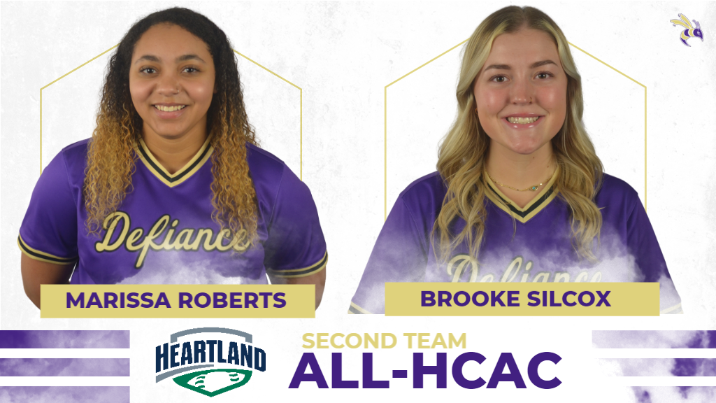 Roberts, Silcox recognized as All-HCAC Second Team in softball
