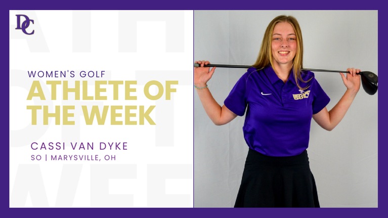 Van Dyke named HCAC Women's Golfer of the Week