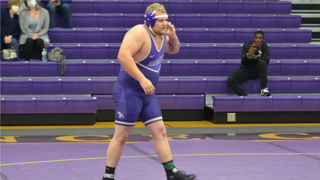 Schlegel places second, wrestling fifth at Baldwin Wallace Invite