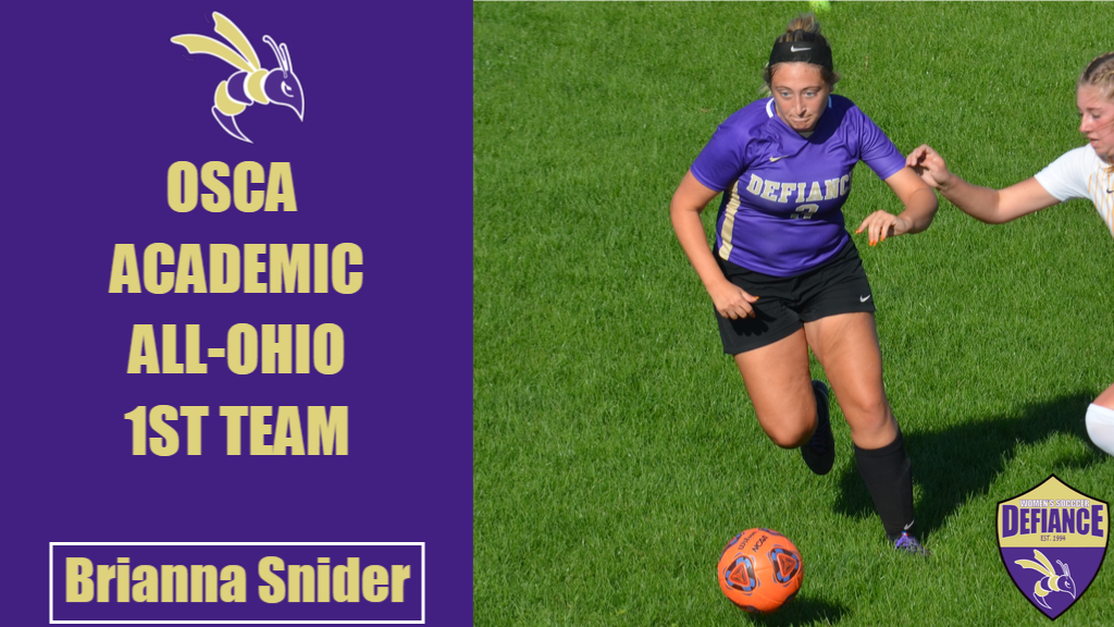 Snider named to OCSA Academic All-Ohio First Team